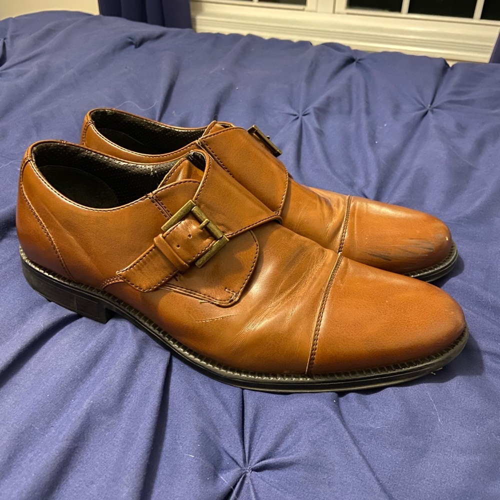 Dockers Brown Oxford Classic Leather Design